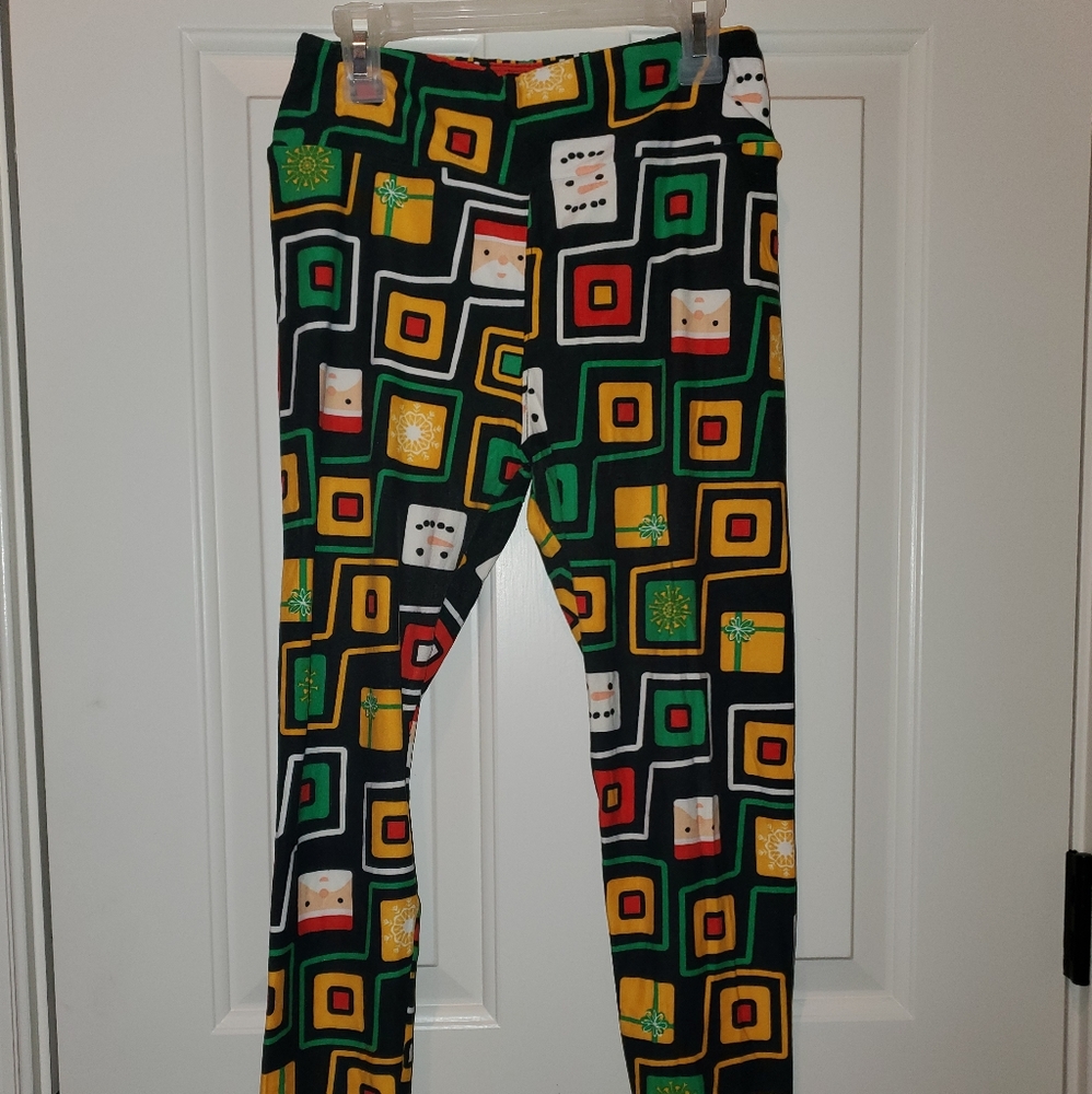Christmas Lularoe leggings